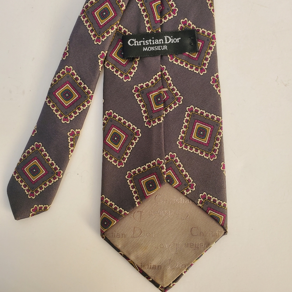 Dior Christian Dior Men’s Silk Neck Tie